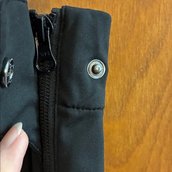 Black Reflective-Trim Track Joggers - Picture 6 of 16